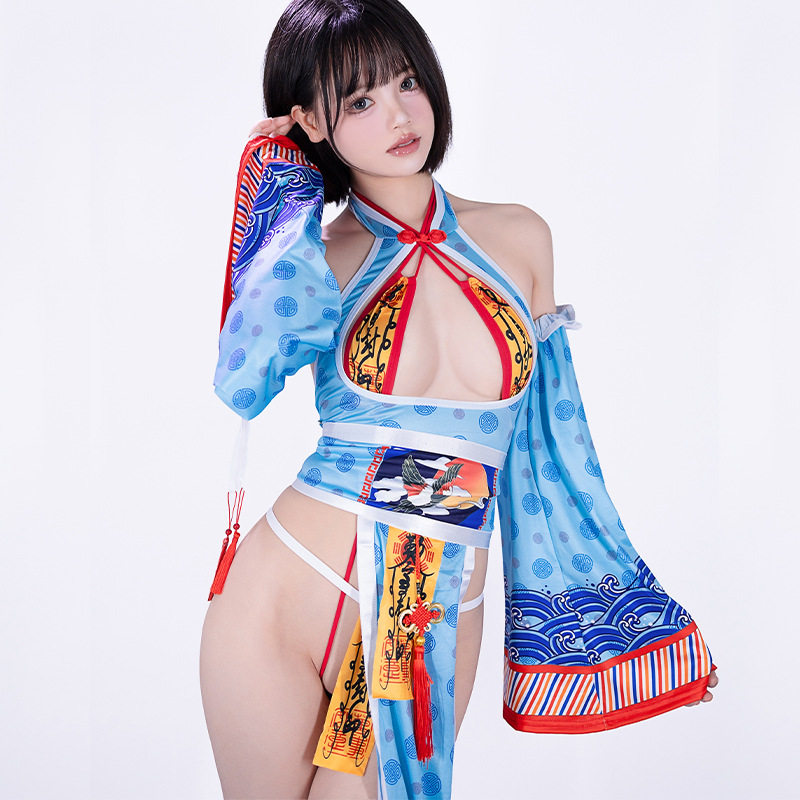 工口道士娘僵尸娘COS服装女旗袍