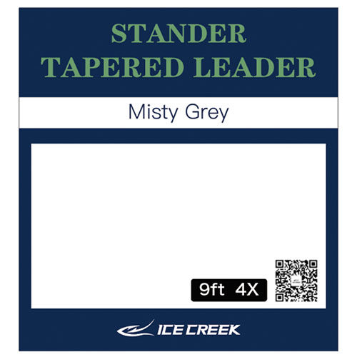 misty grey 灰度变径线 ice creek 冰溪飞钓