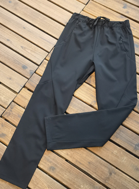 阿珂姆三防防水男软壳裤休闲裤透气登山徒步耐磨弹力加绒冲锋长裤