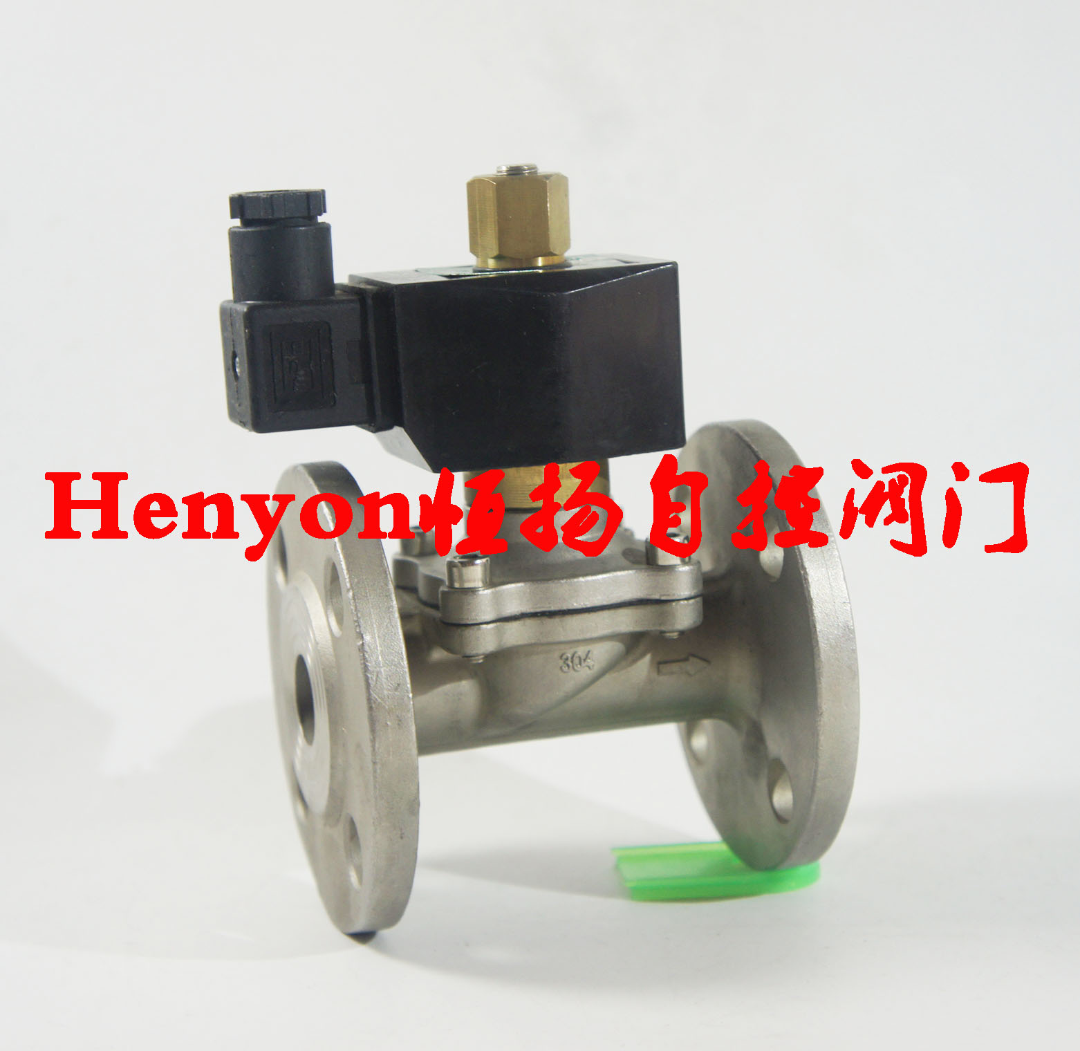 DN20不锈钢常开法兰电磁阀2W200-20BFK/2S200-20FK 常开电磁阀