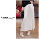 万能腰立体垂感半身裙S30YS1500617 贵妇裙