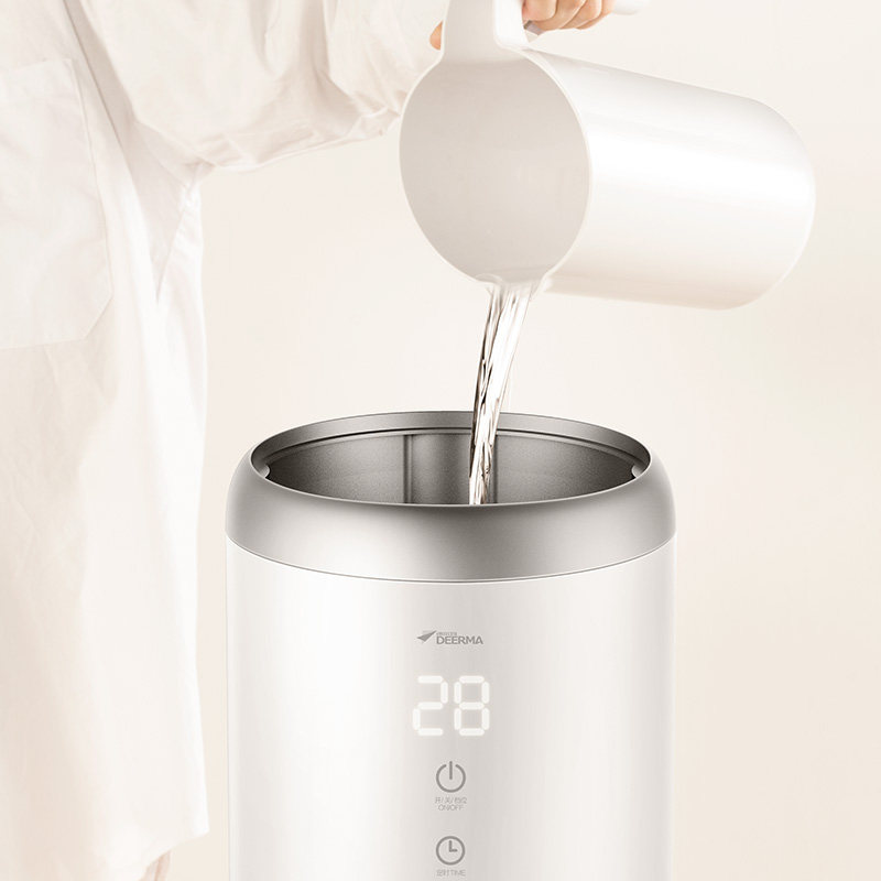 德尔玛上 4L静音大容量智能家用办公室空调房DEM-ST600加水加湿器