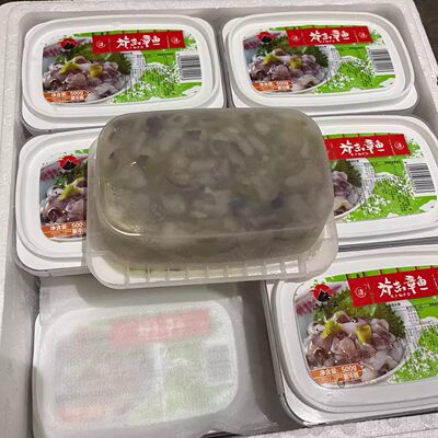 淳山芥末章鱼料理刺身食材