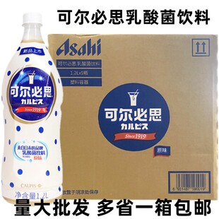 日本可尔必思浓缩液乳酸菌饮料益菌多1.2L瓶装奶茶店商用整箱包邮