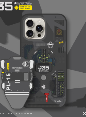 XFOONG原创|J35鹰击 苹果16ProMax 16Pro 15pm 磁吸手机壳保护套
