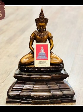 贝叶泰佛2560pra buddha ma ha dham ra ja摆件含D卡泰国特色