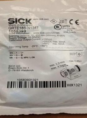 德国原装SICK1058393 GRTE18S-N1347询价为准
