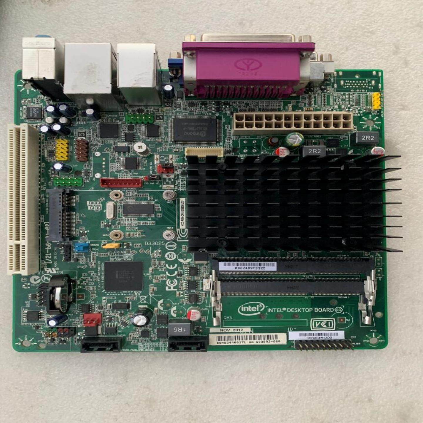 原装拆机 Intel英特尔 D2550MUD2 凌动Atom 3代内存 D2500 现货