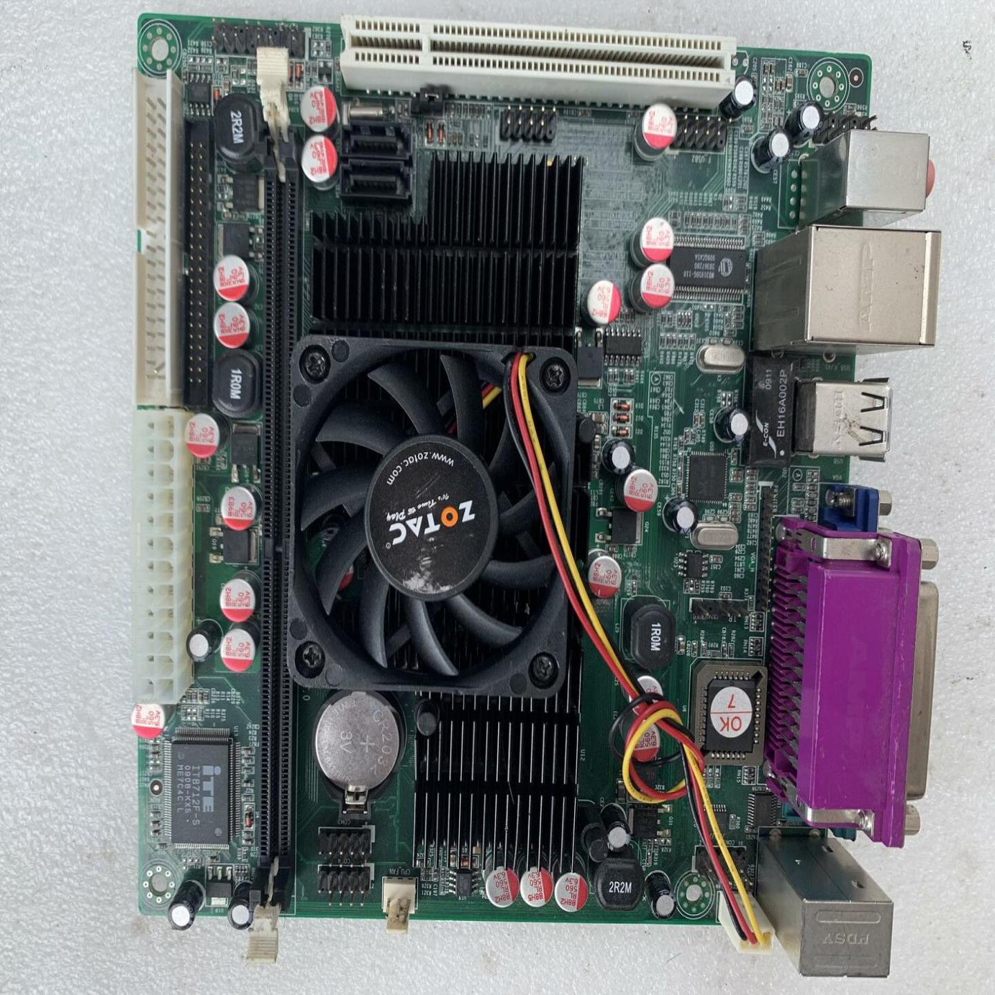 二手M-A4CL-SN DDR2 945 p0s机 M-A4-1主板 ITX-2009 17*17 现货