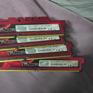 芝奇DDR3 1600 8G4G*2内存4条 共16g全新原装拍前请询价