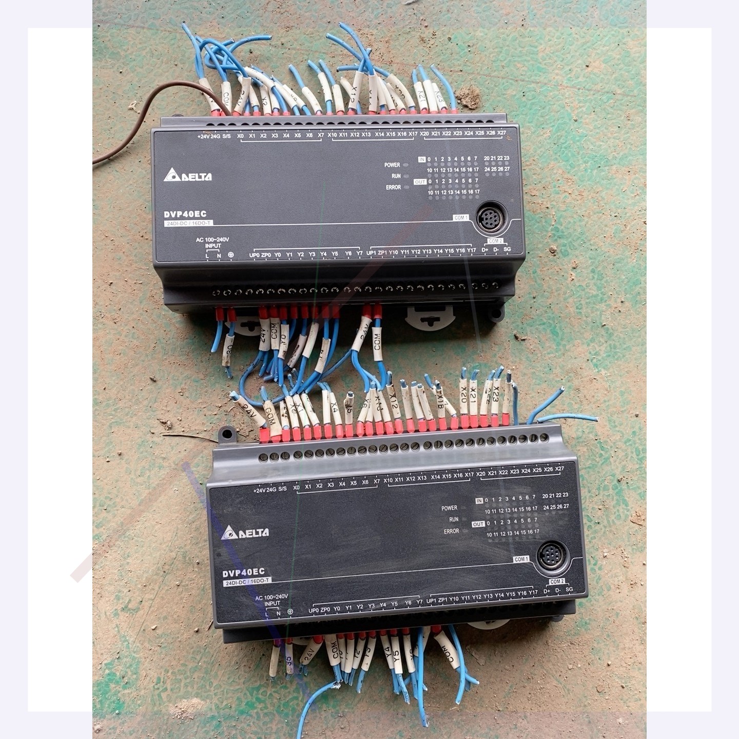 台达PLC模块DVP40EC00T3二手拆机实拍包好