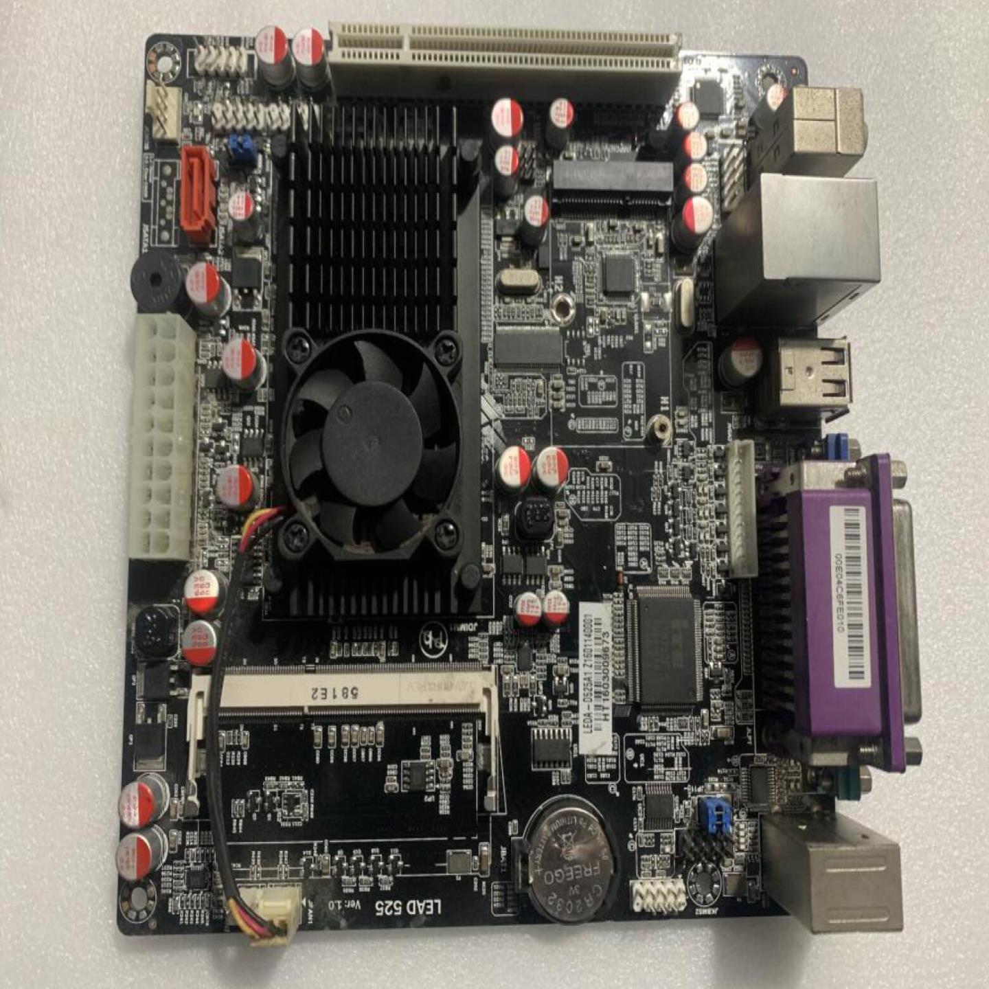 拆机 LEDA D525 LEDA-D525A1 DDR3 D525主板 收银机工控机 现货