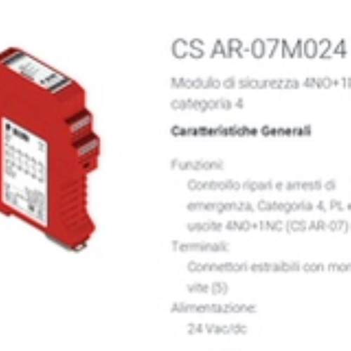 CSAR-07M024 PIZZATO 安全继电器 原装进口