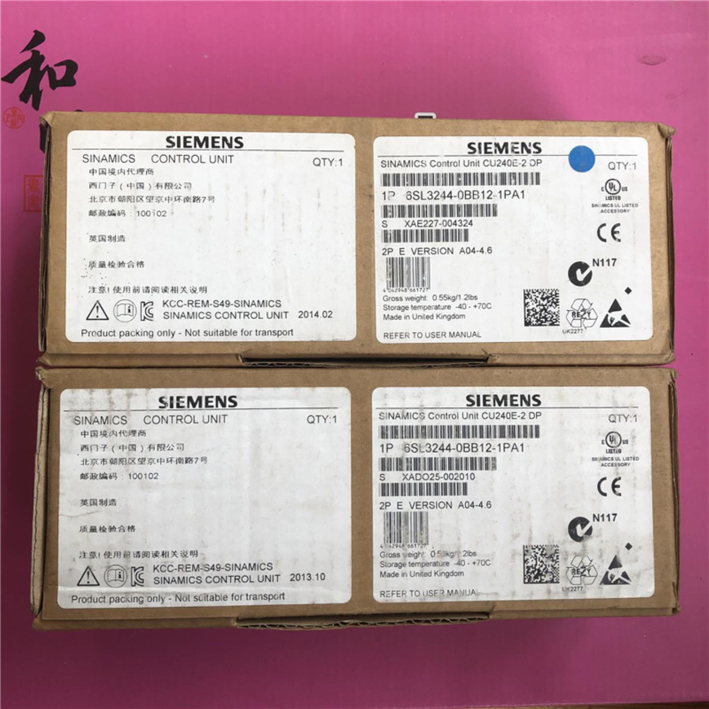 全新原装CU240E-2 控制单元模块6SL3244-0BB12-1PA1