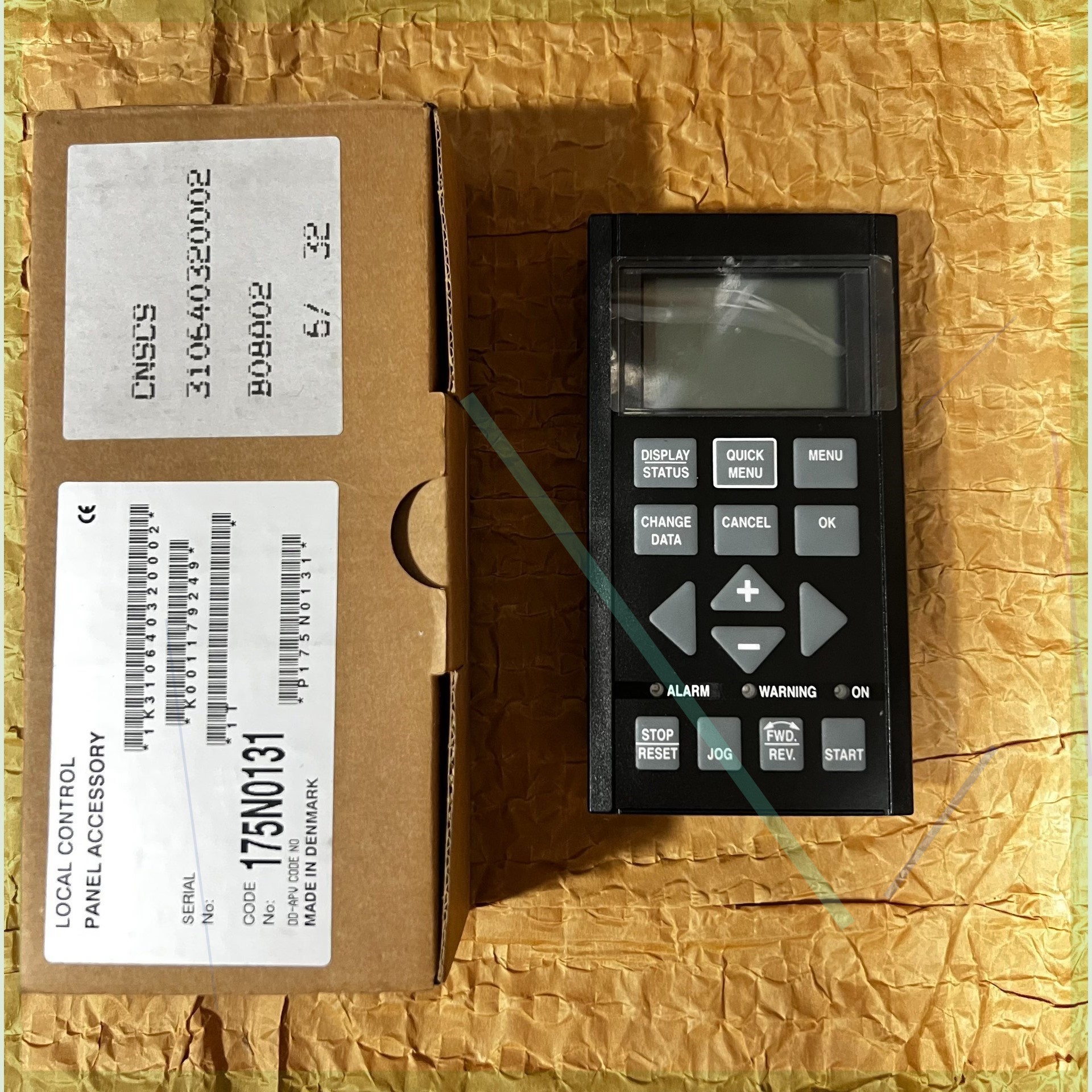 175N0131 丹佛斯VLT2800变频器高级液晶面板