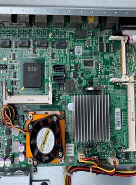 原装 D525 MB-7560 四口全千兆 静音 低功耗 软路由 爱快主板现货