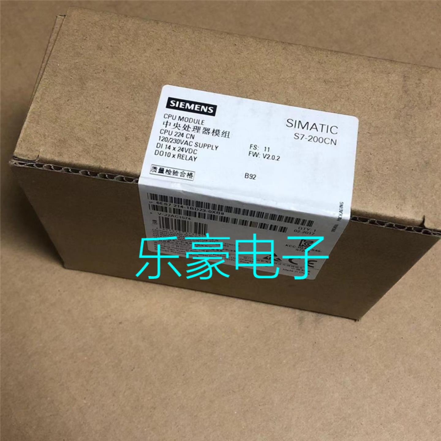 6ES7216-2BD23-0XB8原装继电器CPU226 6ES7 216-2BD23-0XB8