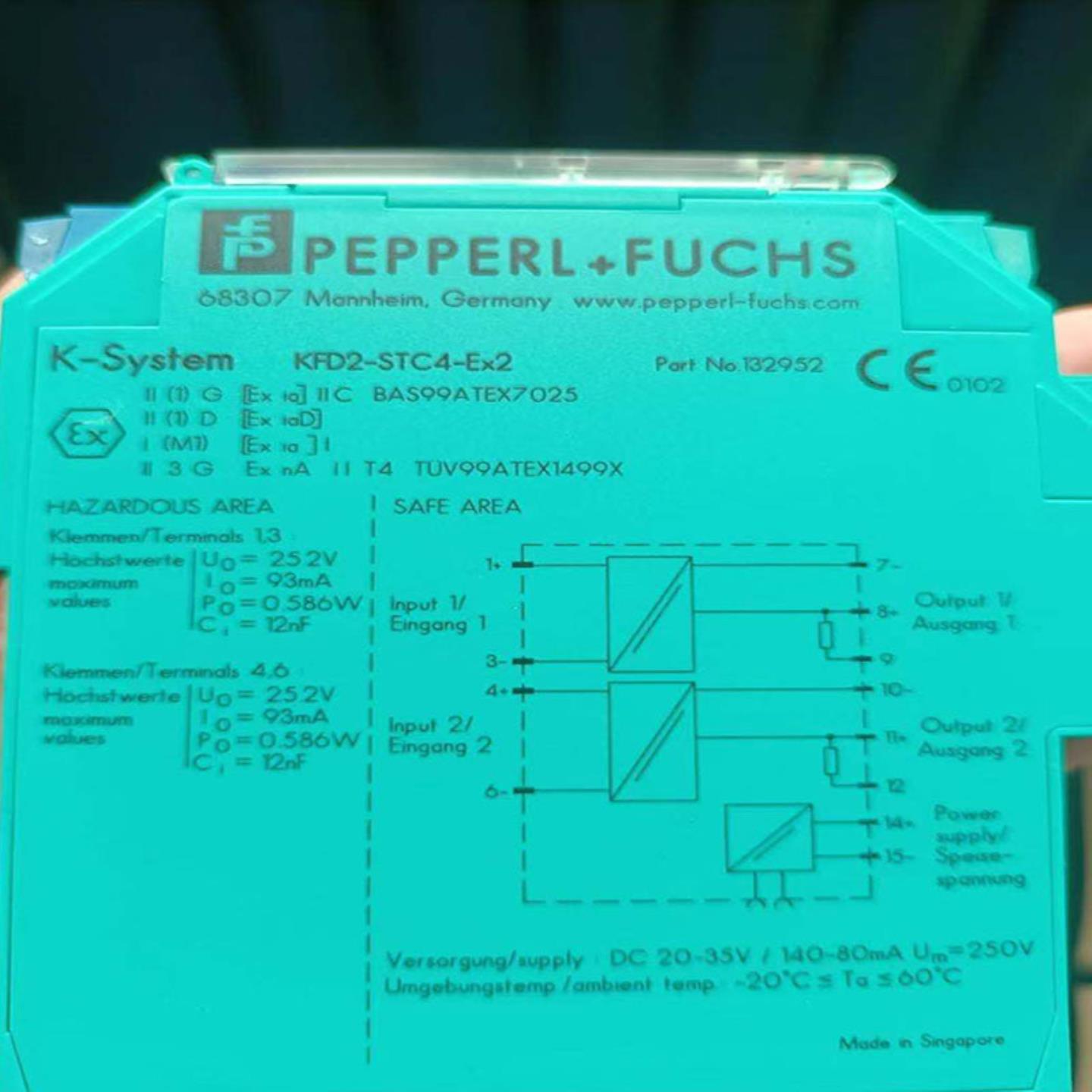 议价议价议价全新正品德国隔离式栅KFD0-RO-EX2 KFD2-STC4-Ex12O