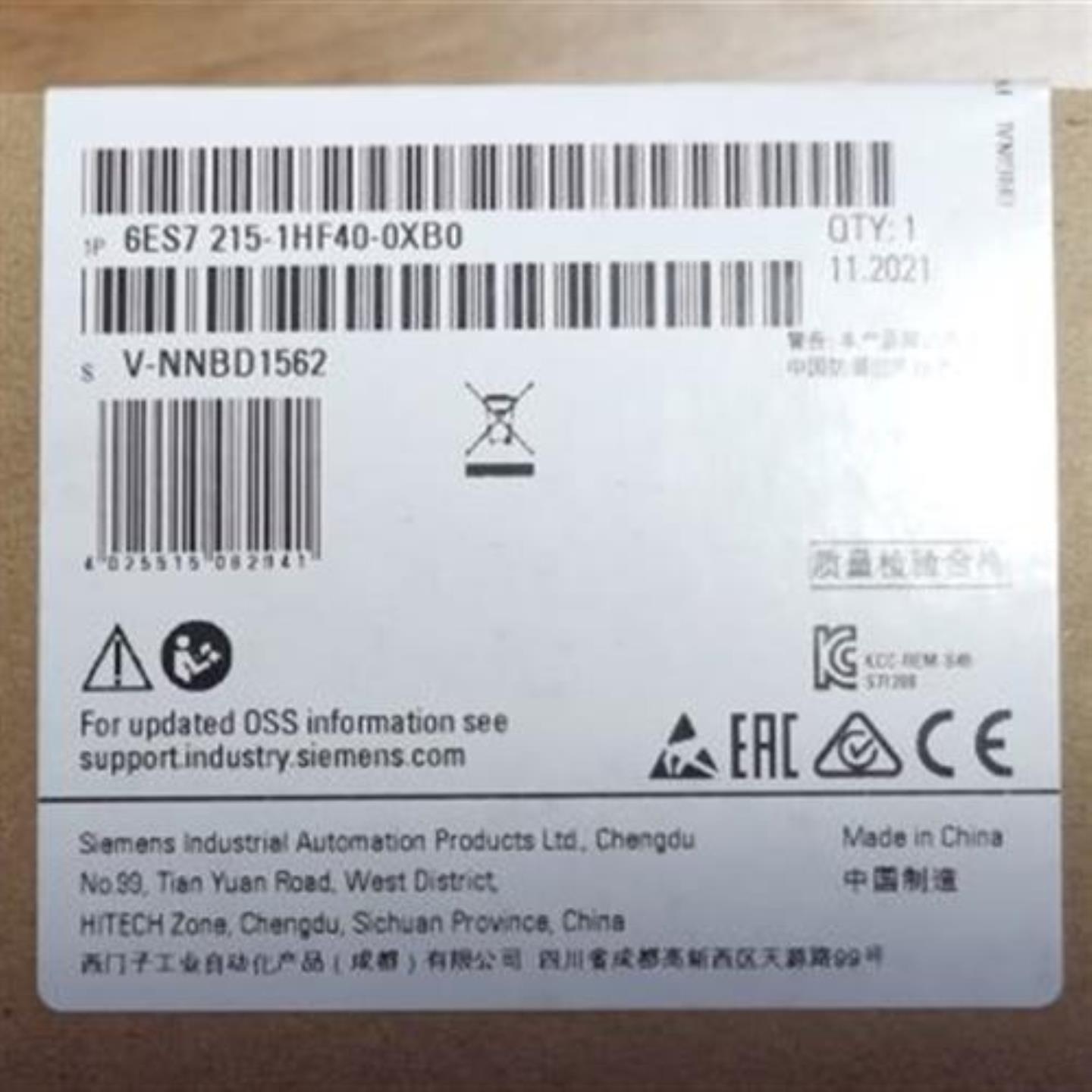 议价6ES7215-1HF40-0XB0产品S7-1200 CPU 1215 FC 6ES72151HF40