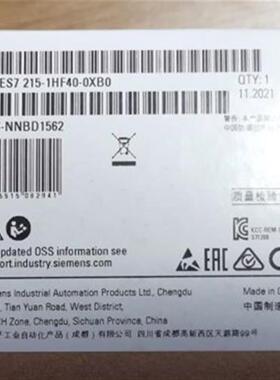 议价6ES7215-1HF40-0XB0产品S7-1200 CPU 1215 FC 6ES72151HF40