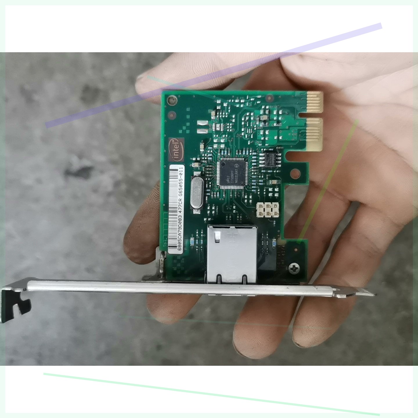 Intel I210-T1 I210芯片 PCI-E 1X