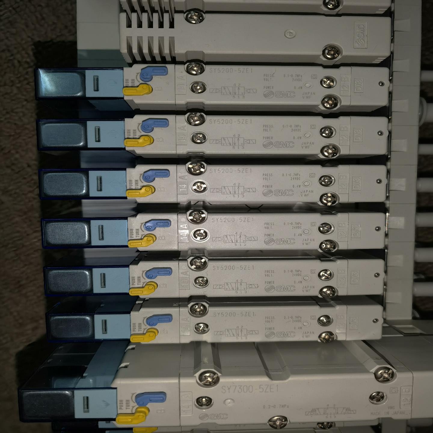 SMC岛阀SY5200-5ZE1 SY7300-5ZEI 主