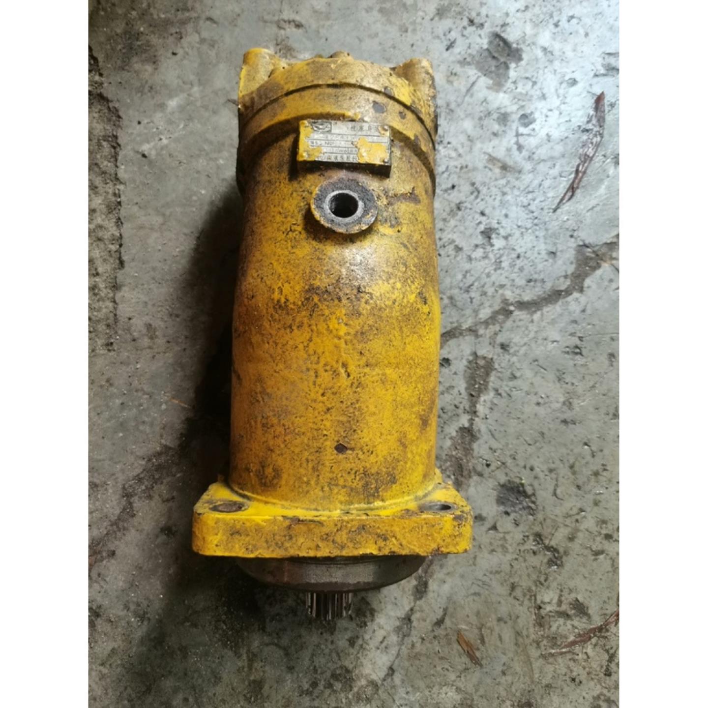 拆机贵州力源柱塞马达A2F80W2S2  键槽有磨损成色如