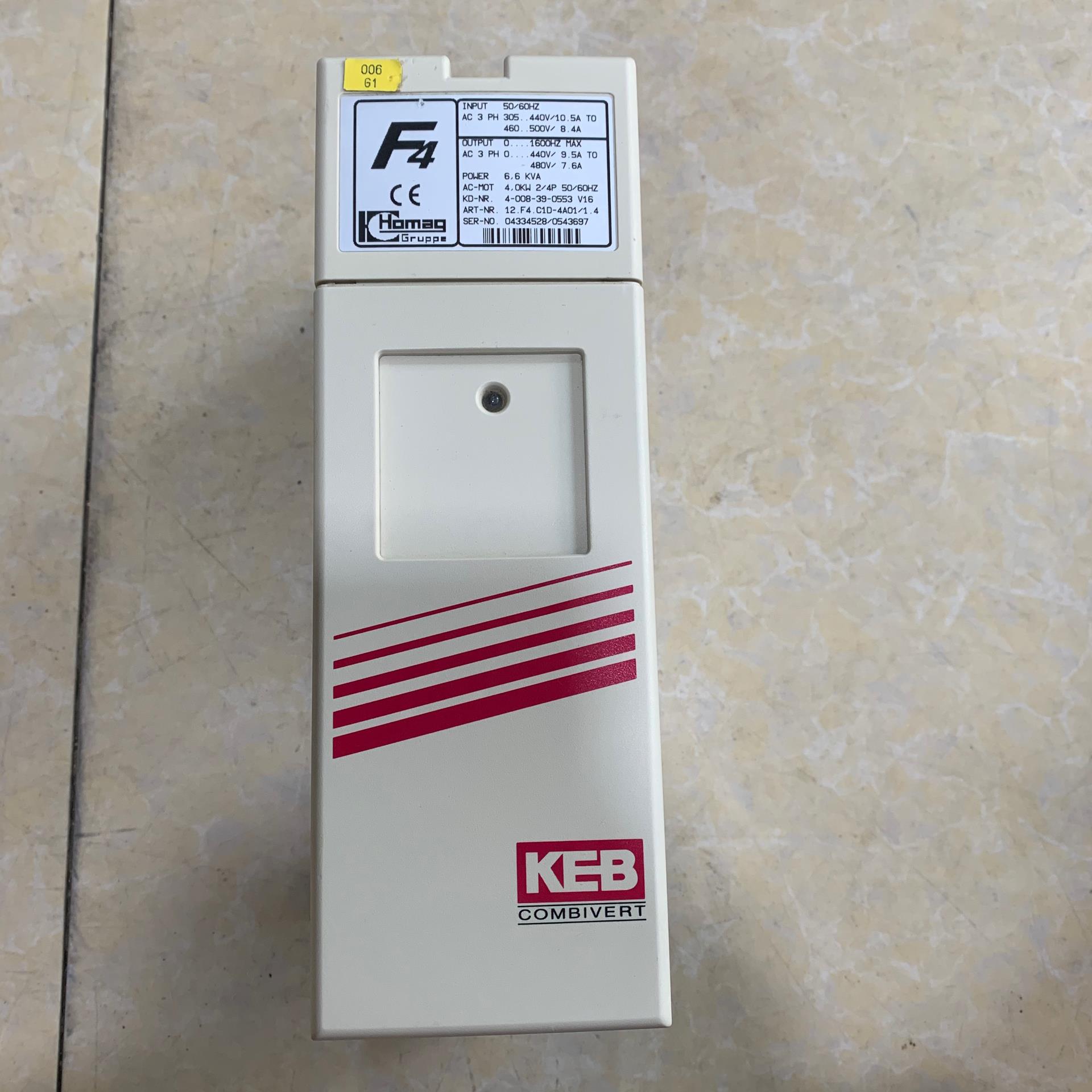 科比变频器 4KW 12F4C1D-4M0014 拆