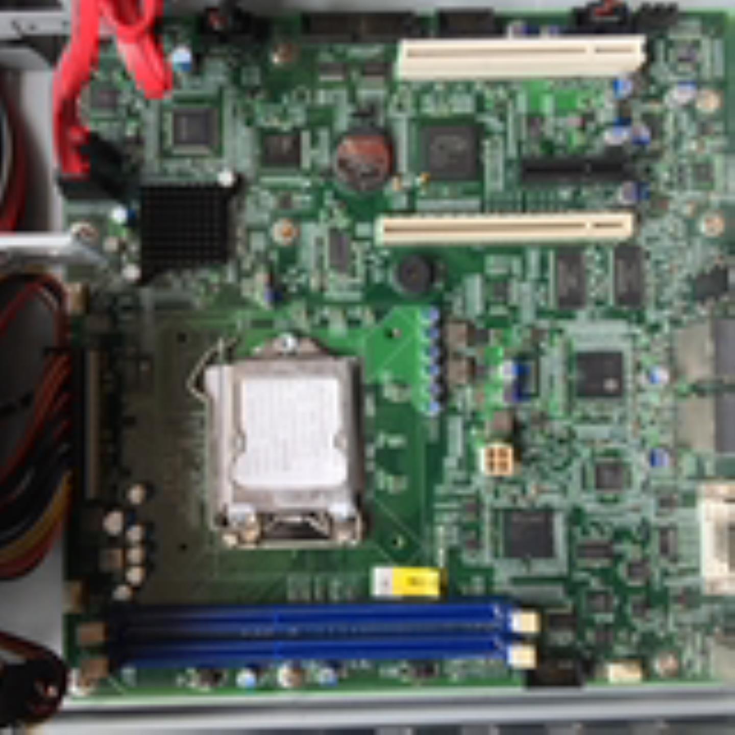 拆机 MICROATX 2013Q2 V10 M1196 DDR3 工业主板 双网卡 现货