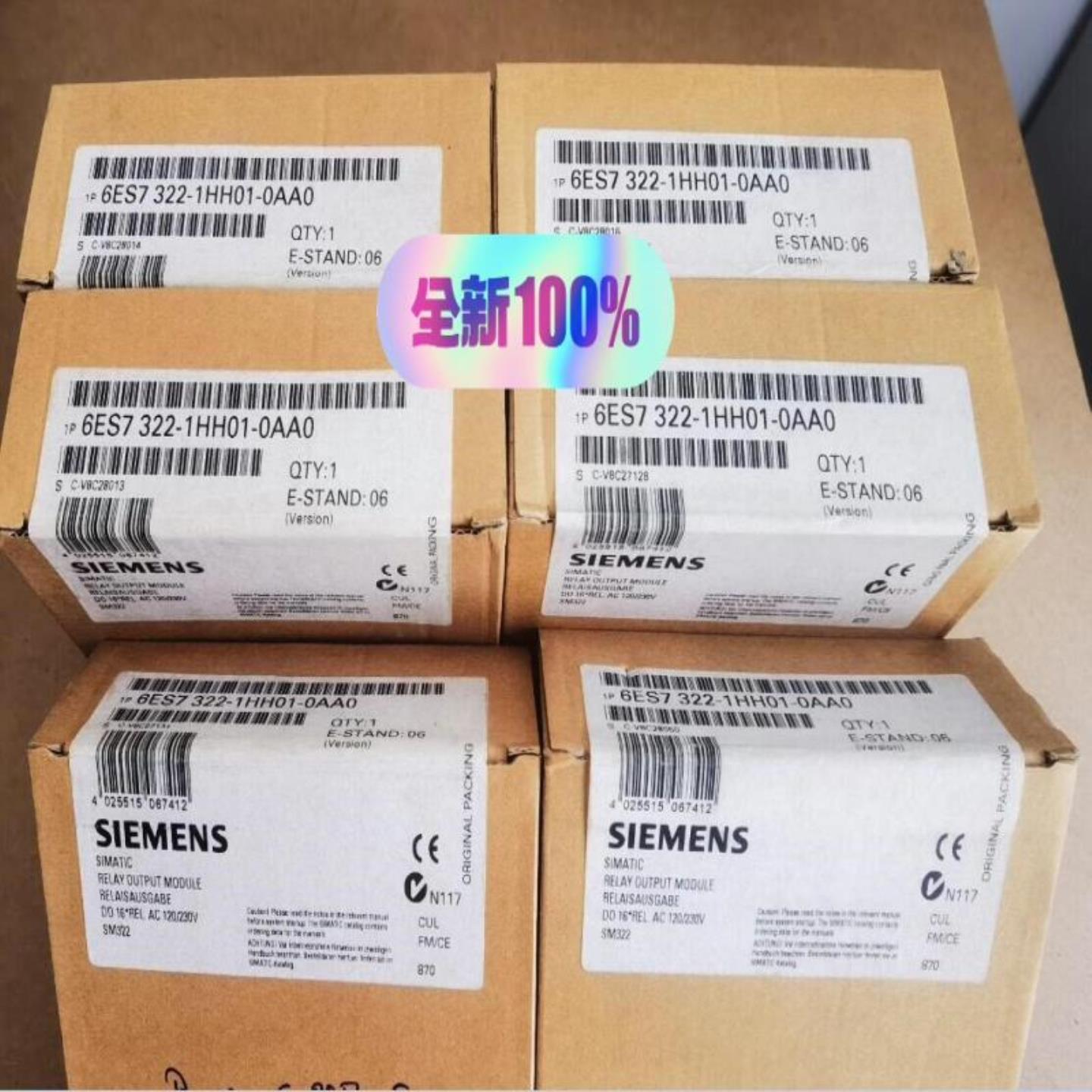 未开封6ES7322-1HH01-0AA0拍前询价