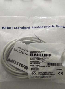 全新原装巴鲁夫 BOS00K8  BOS 18KF-PA-1XA-C-02 现货