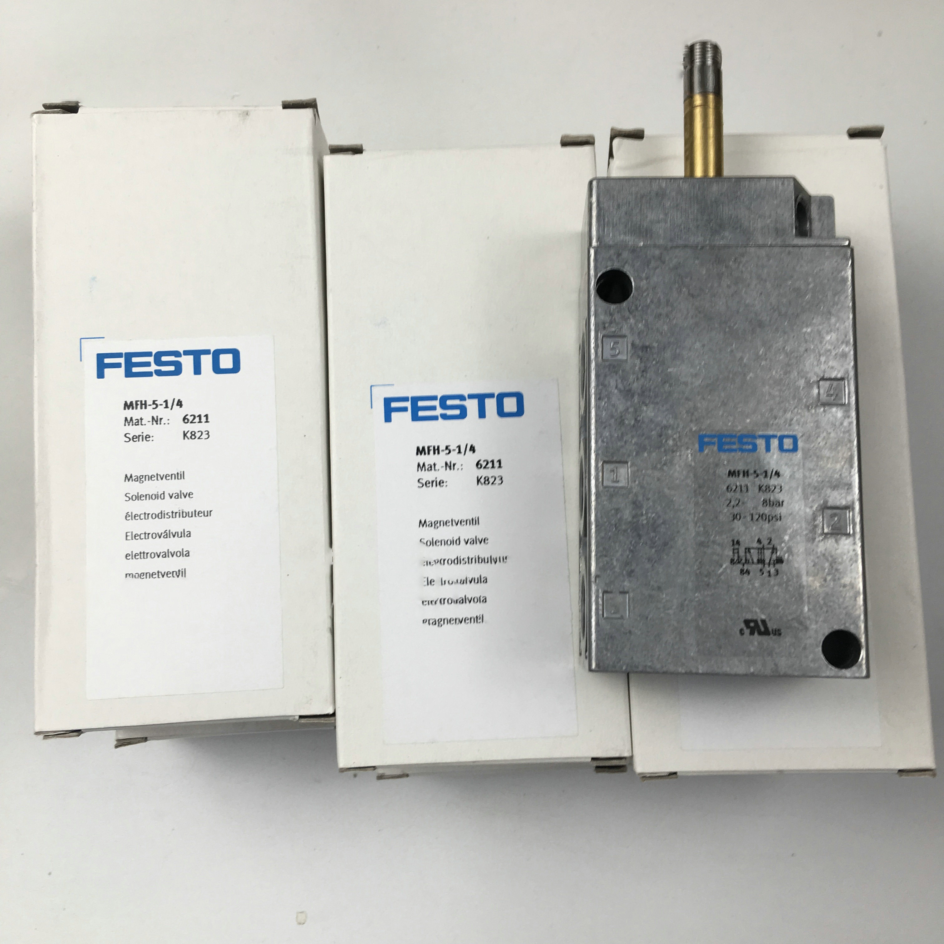 FESTO电磁阀 MFH-5-14 6211