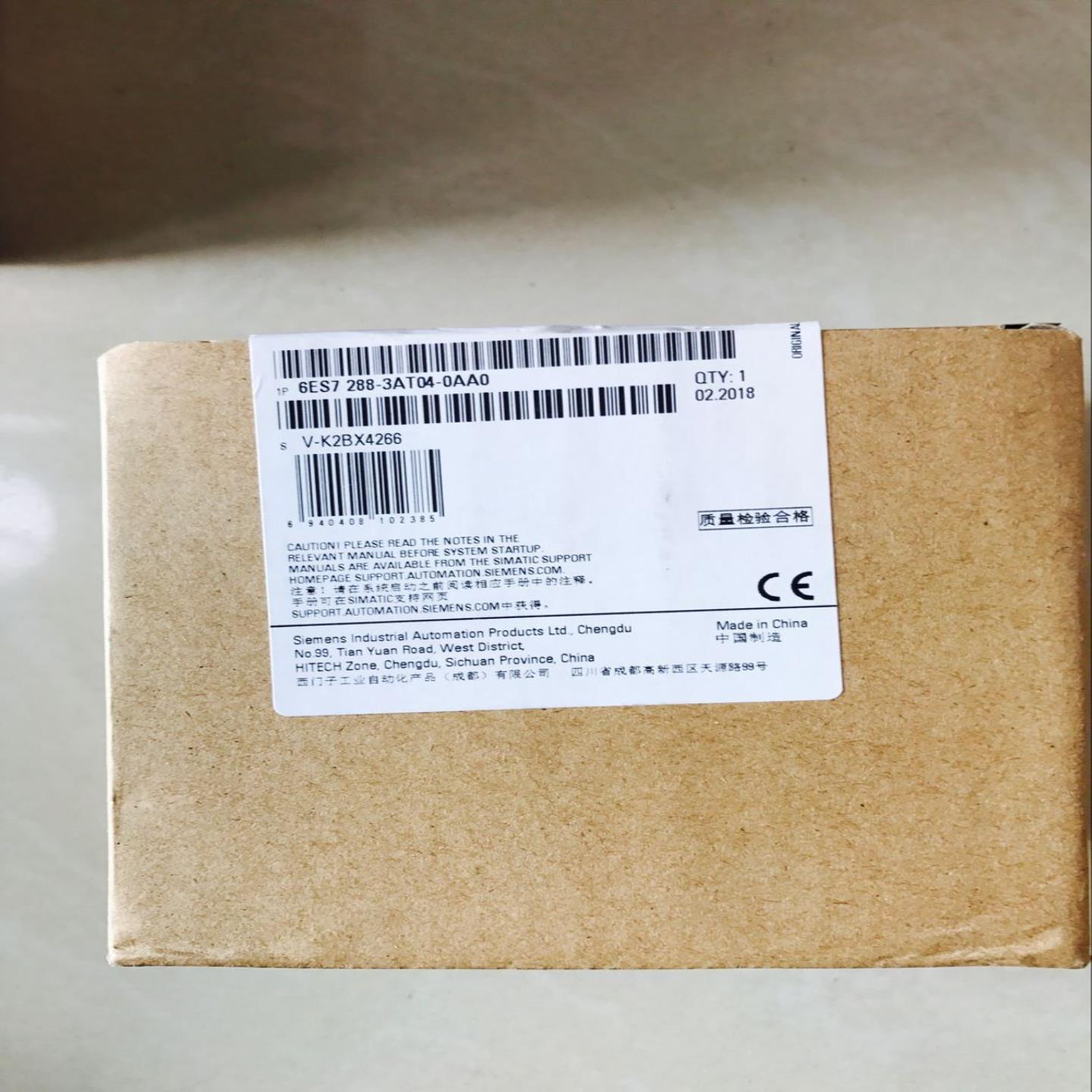 全新 S7-200SMART扩展模块6ES7 288-3AT04-0AA0现货