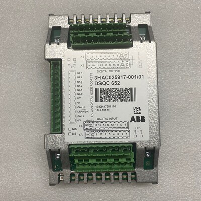 DSQC652 3HAC025917-00100 ABB机全新原装拍前请询价