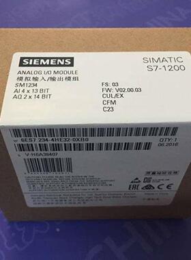议价6ES7234-4HE32-0XB0 SM1234输入输出模块6ES72344HE320