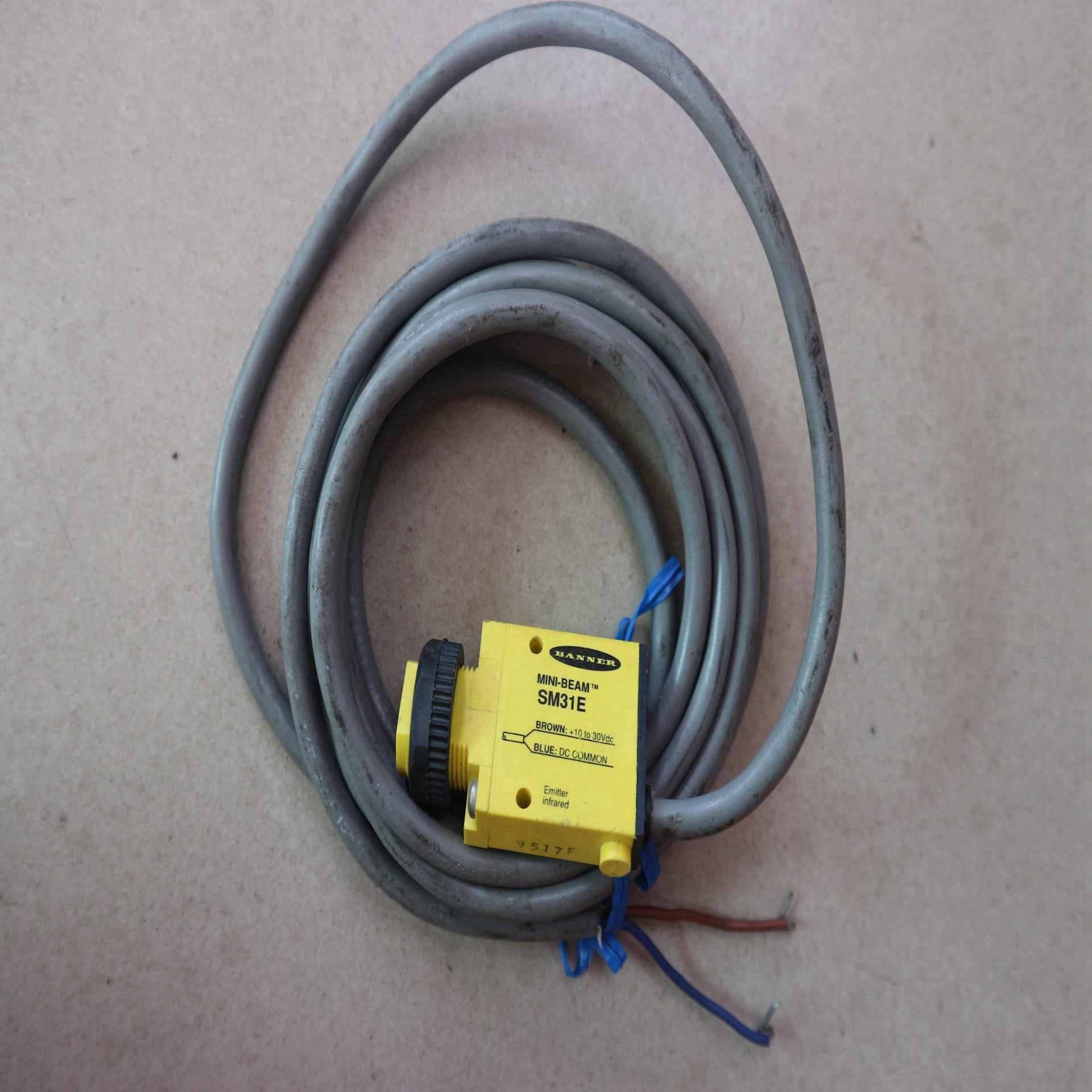 二手 邦纳  BANNER  本安  防爆光电开关 MINI-BEAM  SM31E  现货