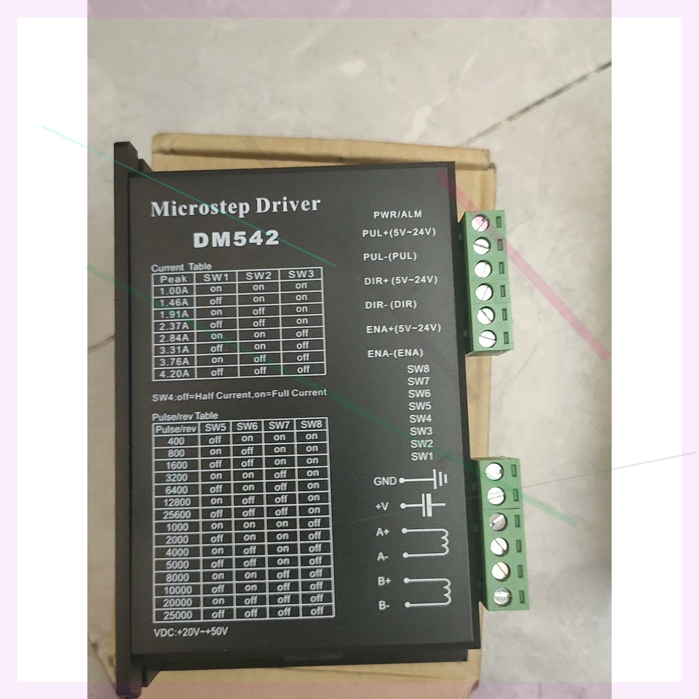 DM542步进电机驱动器1个全新原包装