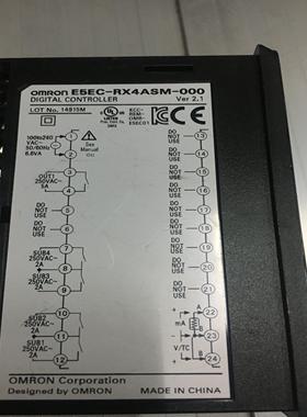 正品温控表E5EC-RX2ASMRX4ASMQX2ASMQX4A5MCX2ASM-0000098