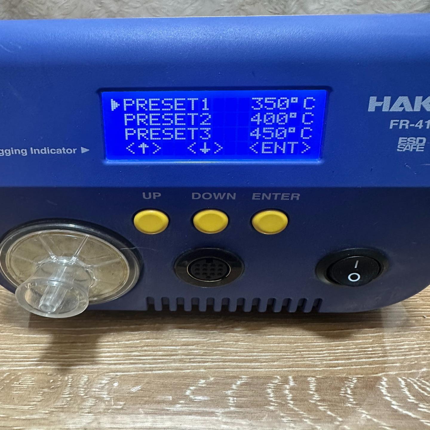 溢价—HAKKO日本白光FR-410大功率防静电电动吸锡枪自动