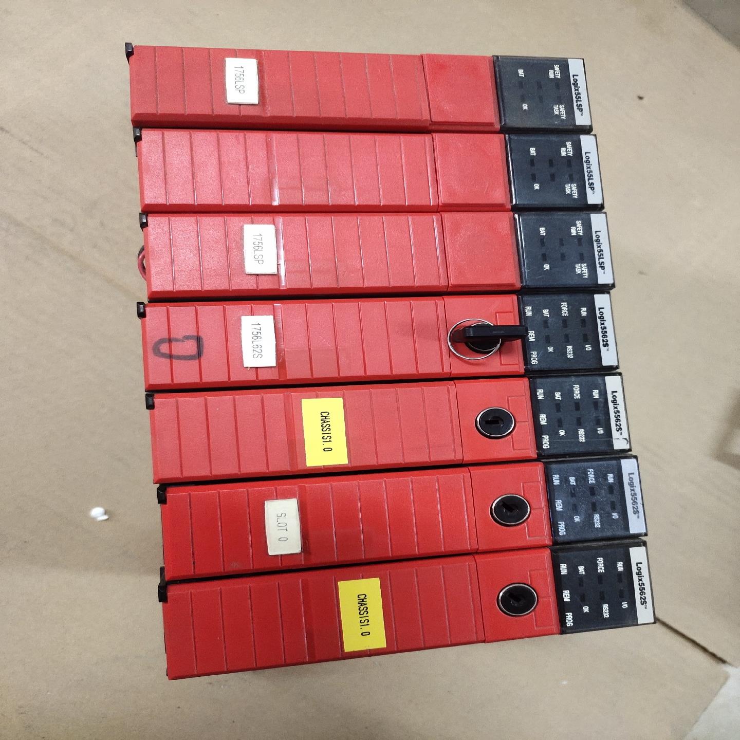 1756-L62S 4个 1756-LSP 3个二手拆机实物