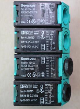 二手P+F倍加福 光电开关传感器  RLK28-55-Z31116   13430 现货