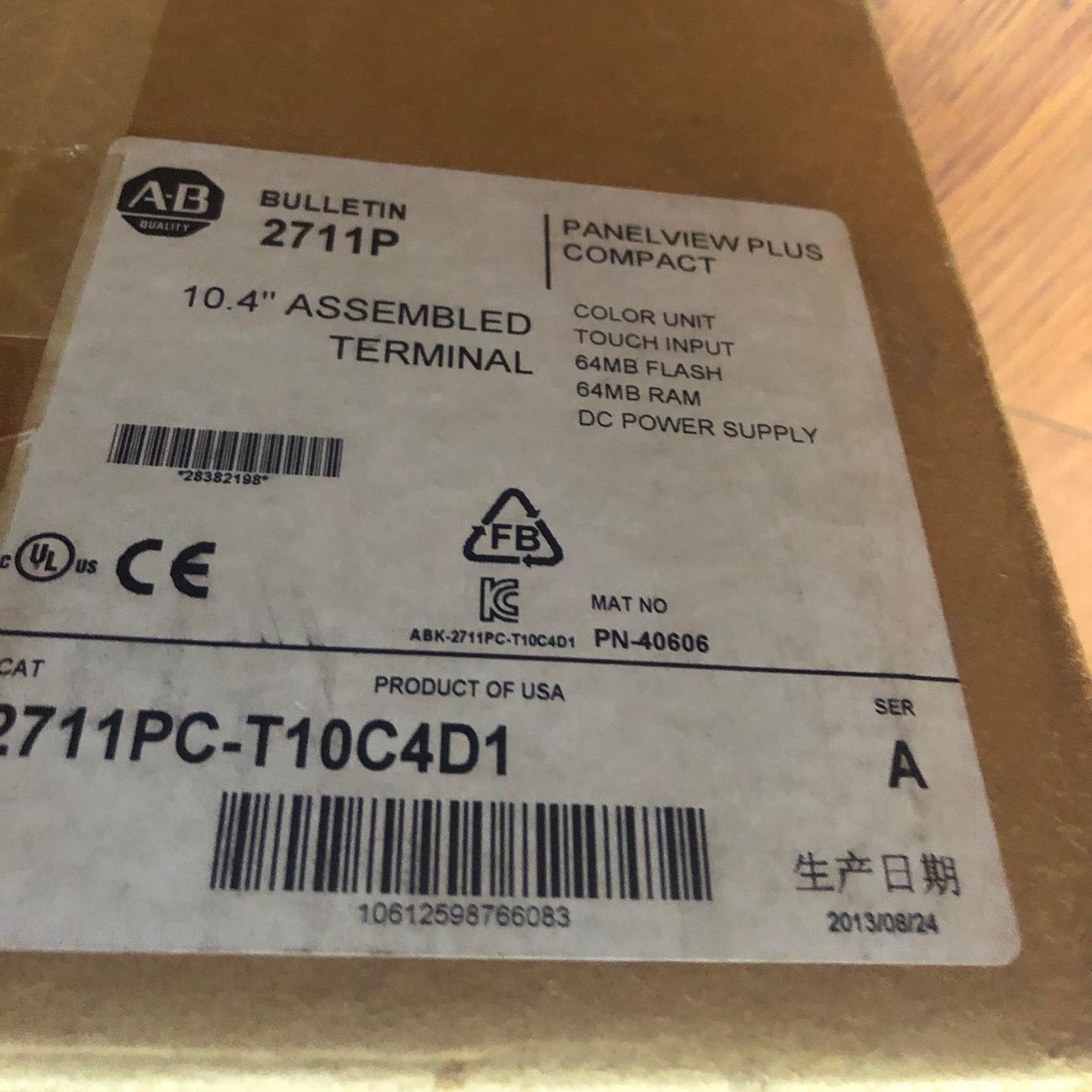 溢价—2711PC-T10C4D1罗克韦尔AB触摸屏10寸原