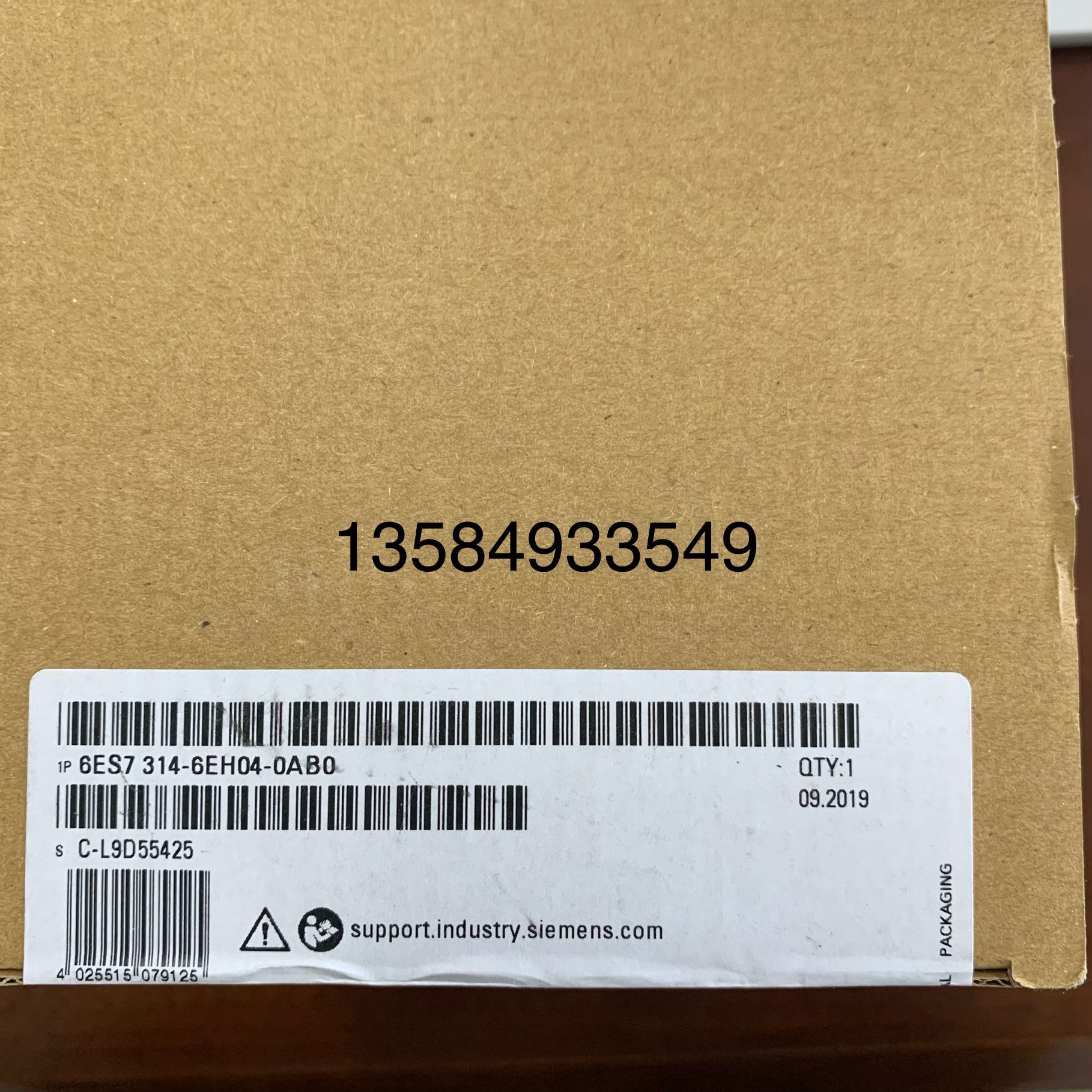 全新原装CPU314C-2PNDP未开封SIEMENS6ES7314-6EH04-0AB0