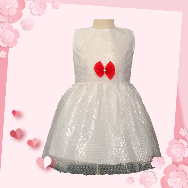 女公主走秀手工diy环保