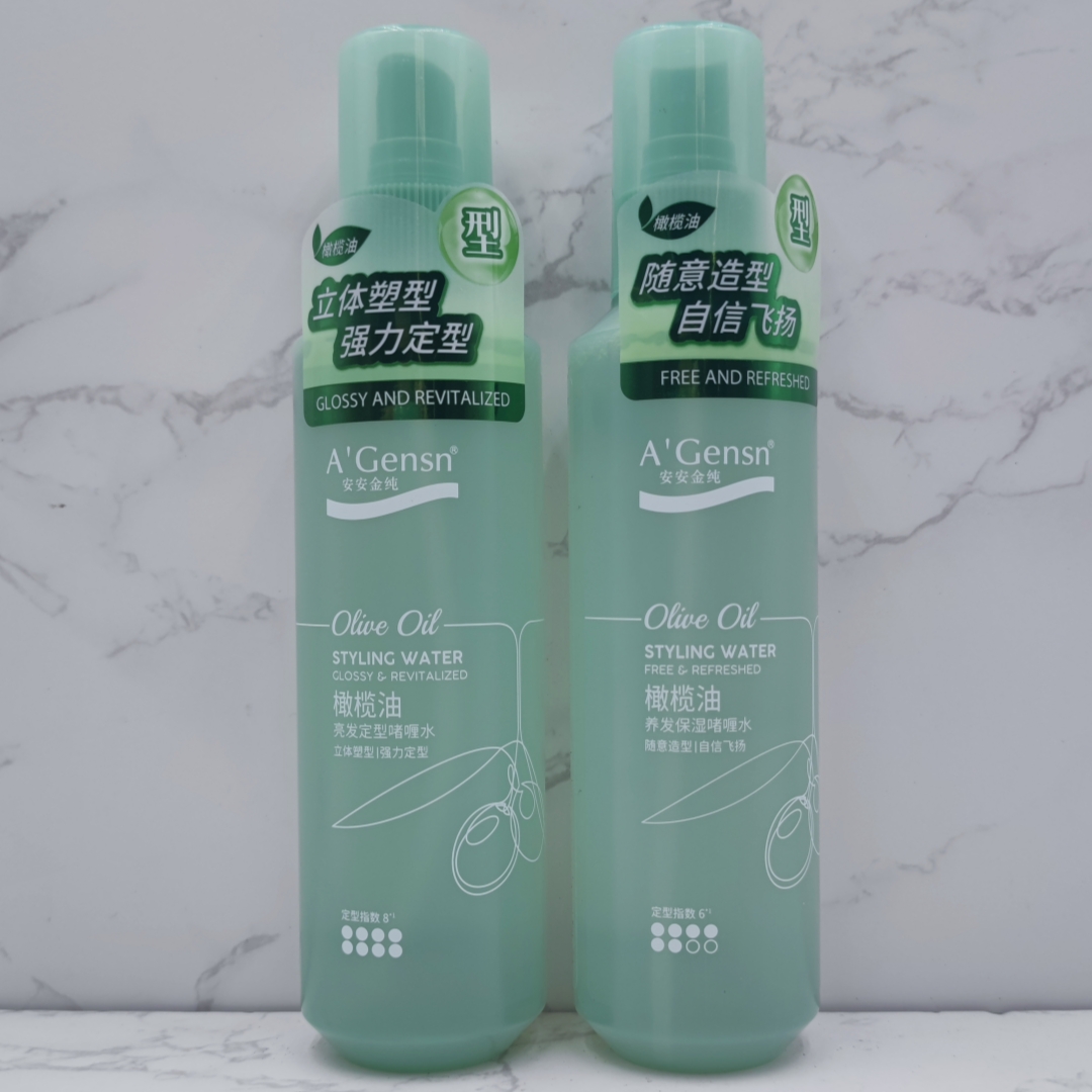 安安金纯橄榄油啫喱水定型喷雾