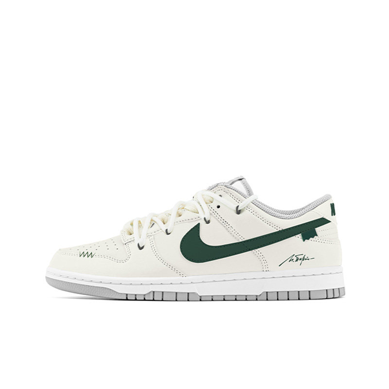 正品【定制球鞋】Nike Dunk 耐克男鞋 只此青绿 百搭潮流低帮板鞋