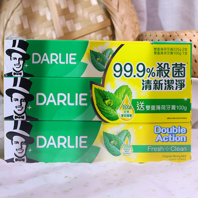 黑人DARLIE/好来双重薄荷氟牙膏