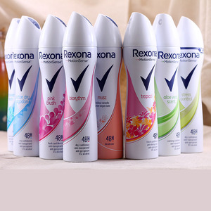 Rexona蕊娜舒耐女士止汗喷雾200ml48H持久香体清爽港澳进口欧洲