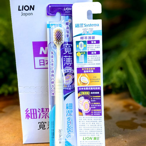 12支装进口港货LION狮王特磨牙刷