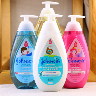 香港版强生婴儿洗发水露活力亮泽公主无泪配方温和宝宝新生儿进口